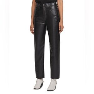 Agolde Leather 90s Pinch Waist Pant sz 30